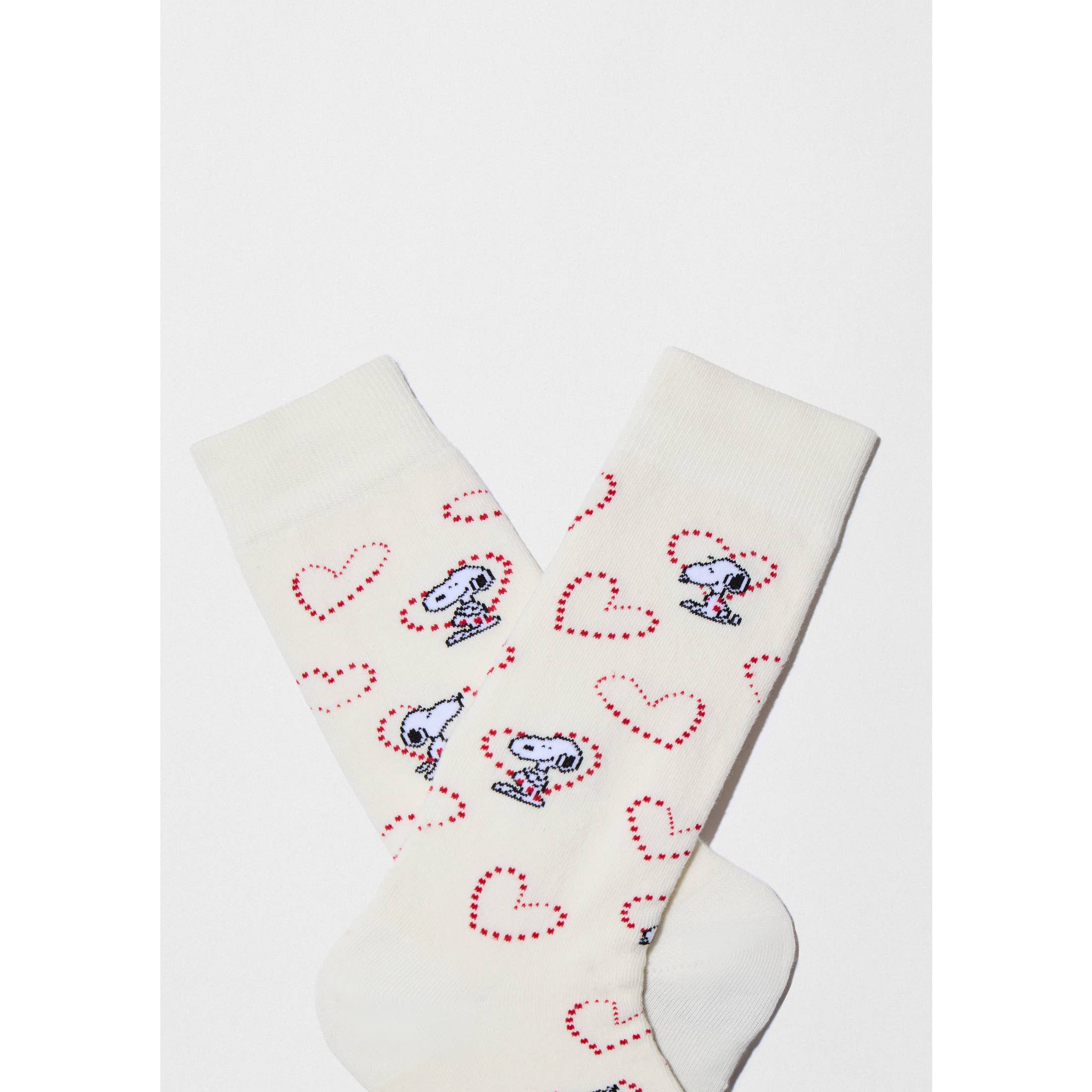 besnoopy-heart-off-white-100-organic-cotton-socks