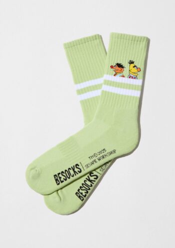 BeSesameStreet Epi & Blas Street Verde - Meias 100% Algodão Biológico (36/40)