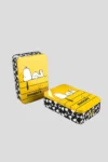 Pack 3 meias estampadas adulto yellow snoopy